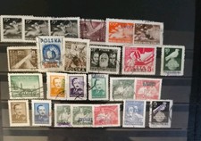 COLLEZIONE DI FRANCOBOLLI POLSKA POLACCHI POLACCHI, GG