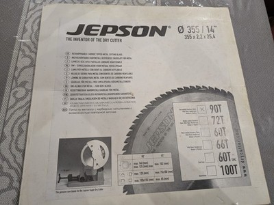Jepson Premium 9435 Super Dry Cutter Inkl. Blatt 355/90z (600560T3)