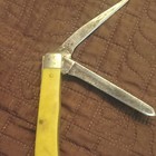 Case 3254 Yellow Plastic Handle 2-Blade Trapper Pocketknife, Cv Blade — photo 3
