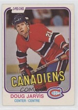 1981-82 O-Pee-Chee Doug Jarvis #184 0m8e