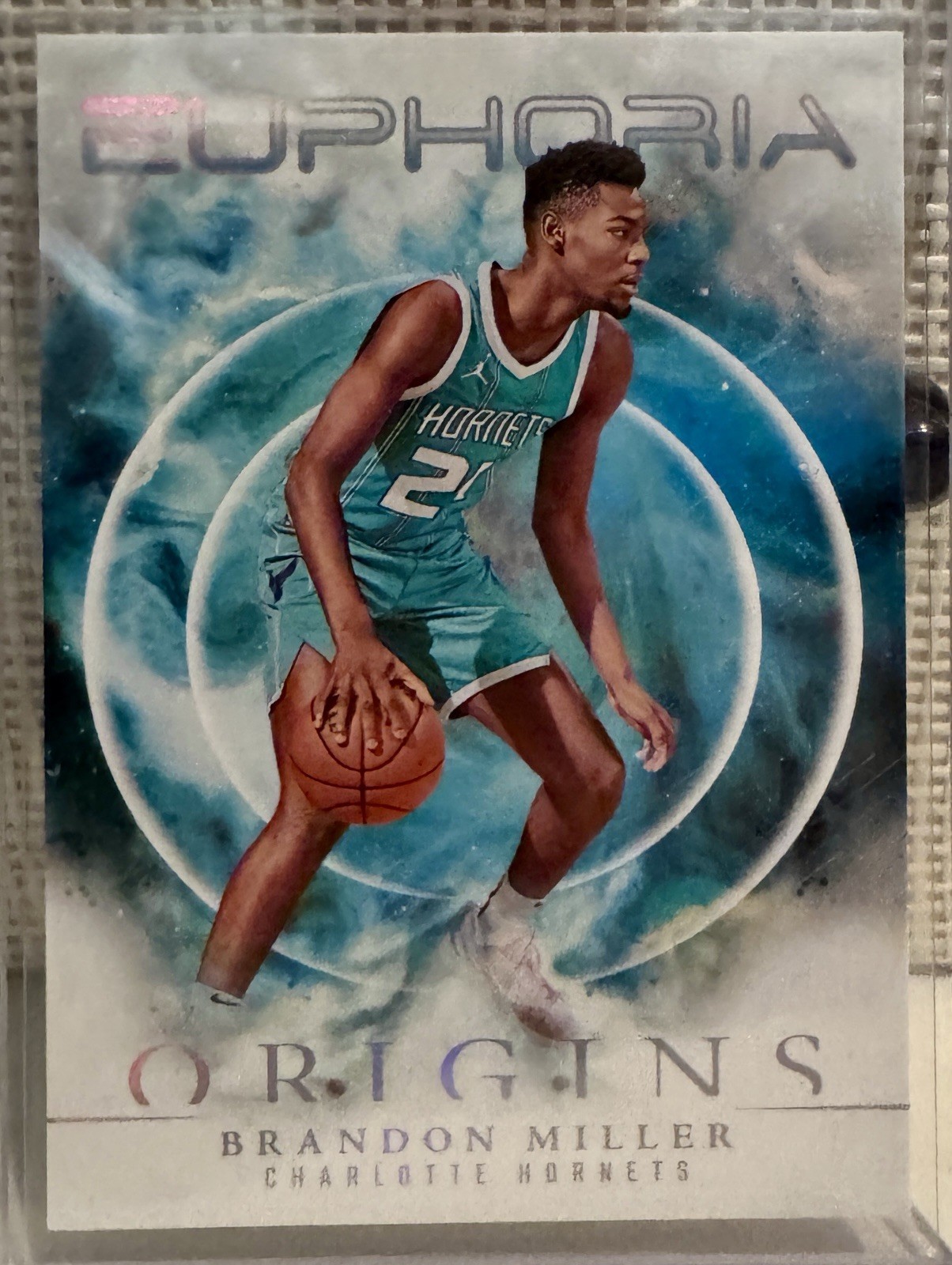 2023-24 Panini Origins - Euphoria Brandon Miller #5 (RC) Charlotte Hornets