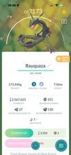Pokemon Shiny Rayquaza DA Guarenteed Lucky 100 2019-2020 Go Dragon Ascent