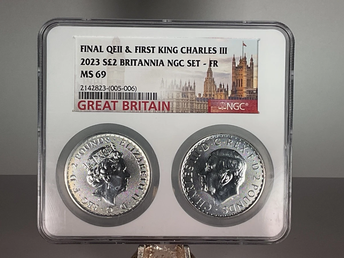 2 oz Precious Metal Content per Unit Grade MS 69 NGC Certified