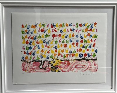 ''Tom Everhart Hand-Pulled Original Lithograph, Hand-Signed and Numbered