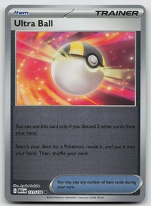 Ultra Ball 131/132 Mega Evolution Reverse Holo