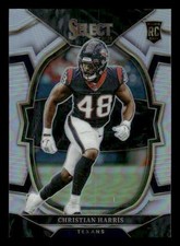 2022 Panini Select #49 Christian Harris RC Rookie Silver Prizm Houston Texans
