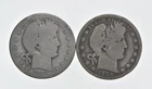 1892-1915 Lot 2 1894-S 1894-O Barber 90% Half Dollars - Coin Collection *966