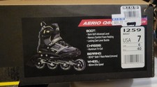 Roller Derby RD Aerio Q60 Inline Skates Rollerblades Mens Size 7 Black  Yellow