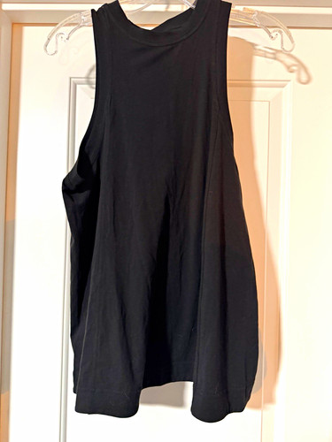 Black Lululemon organic tank. Never worn to big