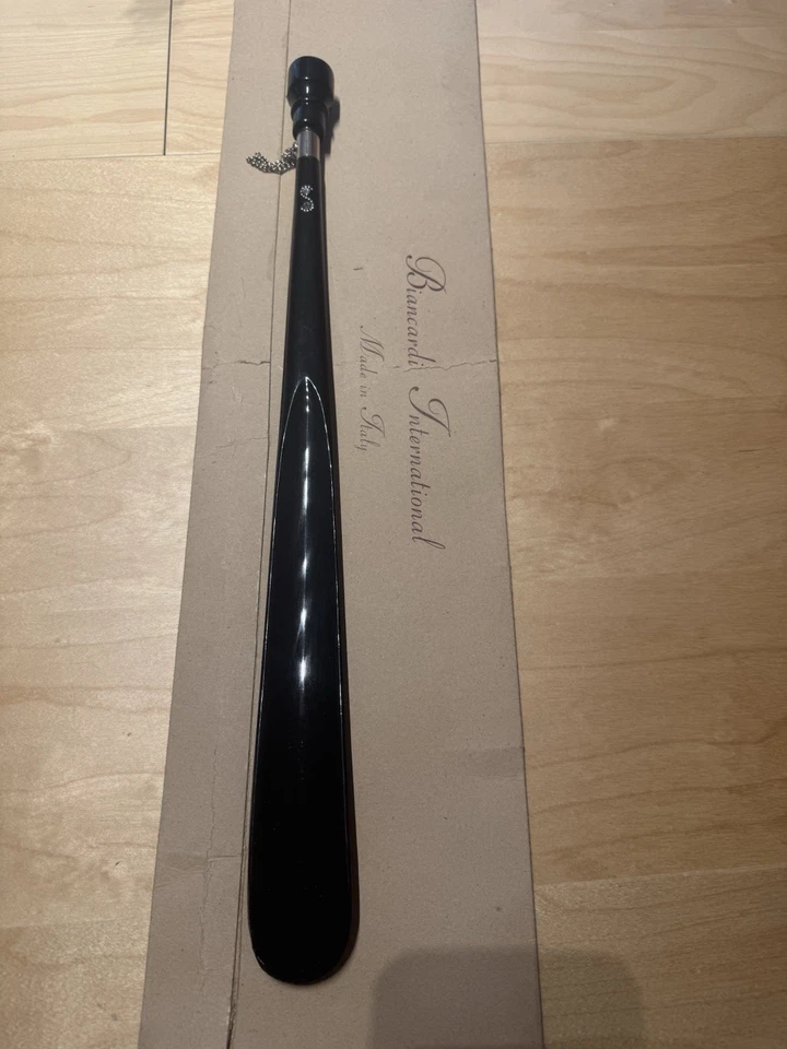 Zapato Biancardi Italia Marrón Negro Plástico 18.5" Largo Foto 4 de 4