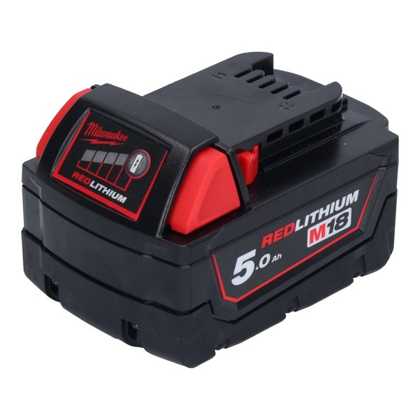 Milwaukee M18 B5 Akku 18 V / 5,0 Ah / 5000 Mah - Original, Kein Nachbau-image