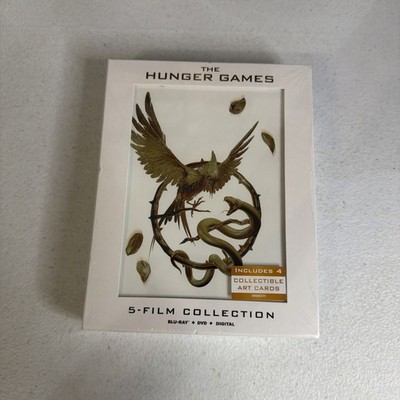 *THE HUNGER GAMES 5-MOVIE COLLECTION BOX* BLU-RAY/DVD UNPLAYED DISC NO DIGITAL