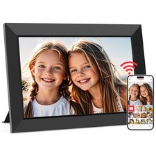Frameo 10.1 Inch WiFi Digital Picture Frame, Smart Cloud 10.1 inch Black