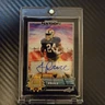 Jadarian Price Auto 1/1 ROOKIE Leaf 2025 Football Nation Notre Dame #SA-JP1
