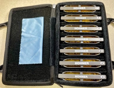 Harmonica Hohner Rocket Progressive, set of 7