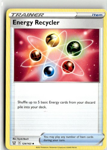 Energy Recycler 124/163 Uncommon Battle Styles