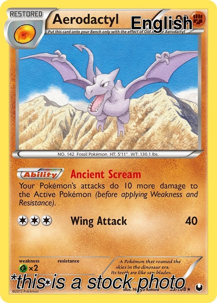 Aerodactyl [Normal MP - Dark Explorers 53/108]
