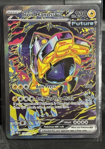 Iron Hands ex 154/131 Sv: Prismatic Evolutions Holo