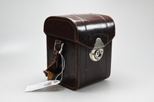 Vintage Rollei Rolleiflex Leather Case 6 x 4 x 4" G621