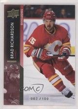 2021-22 Upper Deck Extended Series Exclusives 62/100 Brad Richardson #530 1od7