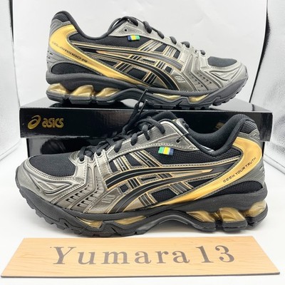 Ayrton Senna × Asics Gel-Kayano 14 Black Pure Gold 1203A860-001