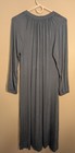 LAKE Women's Modal Long Sleeve Knit Gown Blue Size S Regular — photo 2