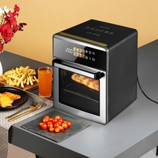 20L Air Fryer Oven Cooker Digital Display Timer 8 Preset Mode Family Size 1800W