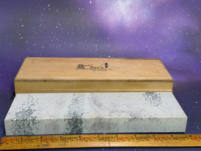 10'' x 3'' Dan's Whetstone Soft Arkansas Stone Sharpening Stone Clean Oilstone