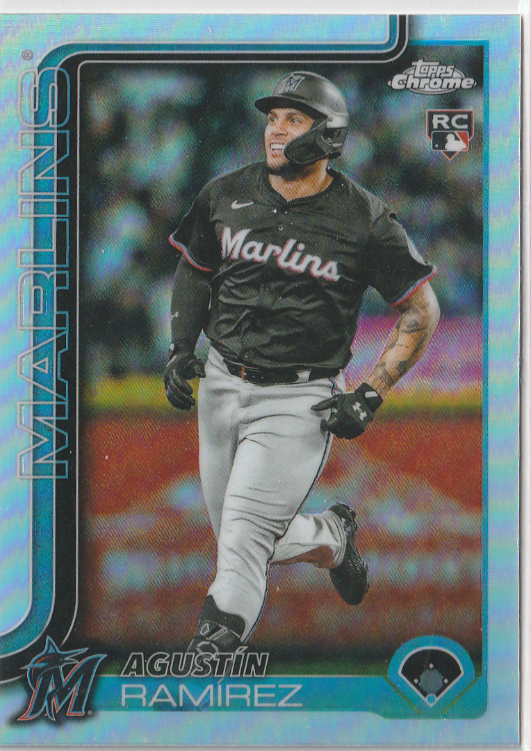 2025 Topps Chrome Update Series - Agustin Ramirez #USC200 Refractor (RC)