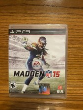 Madden 15 NFL Football Sony PS3 PlayStation 3 Game with Case