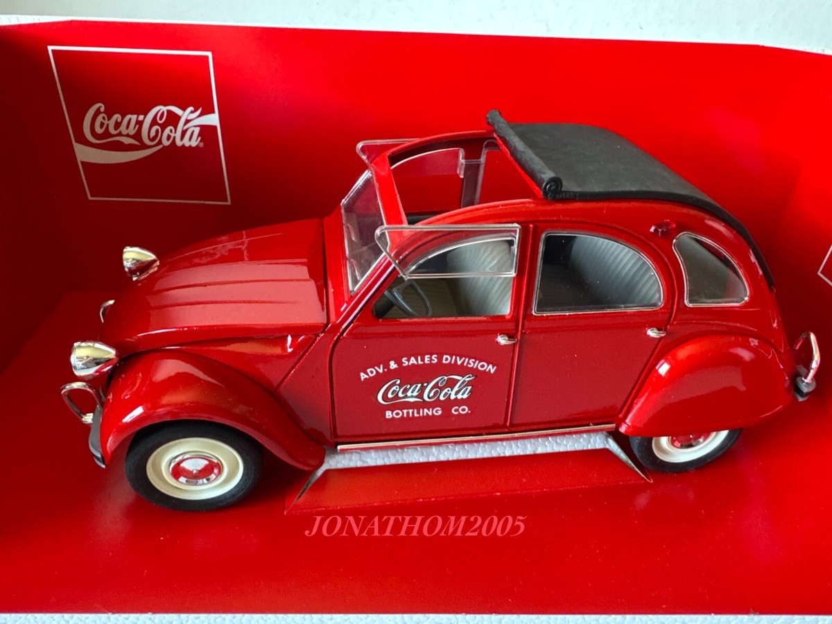 SOLIDO ソリド シトロエン 2CV 1966年 1/18 SOLIDO 9509 - CITROEN 2CV 1966 COCA COLA Decoration 1/18