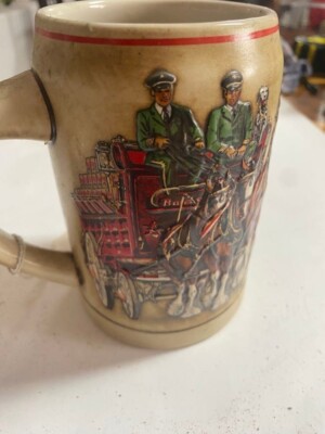 Budweiser Bierkrug Clydesdale 1990