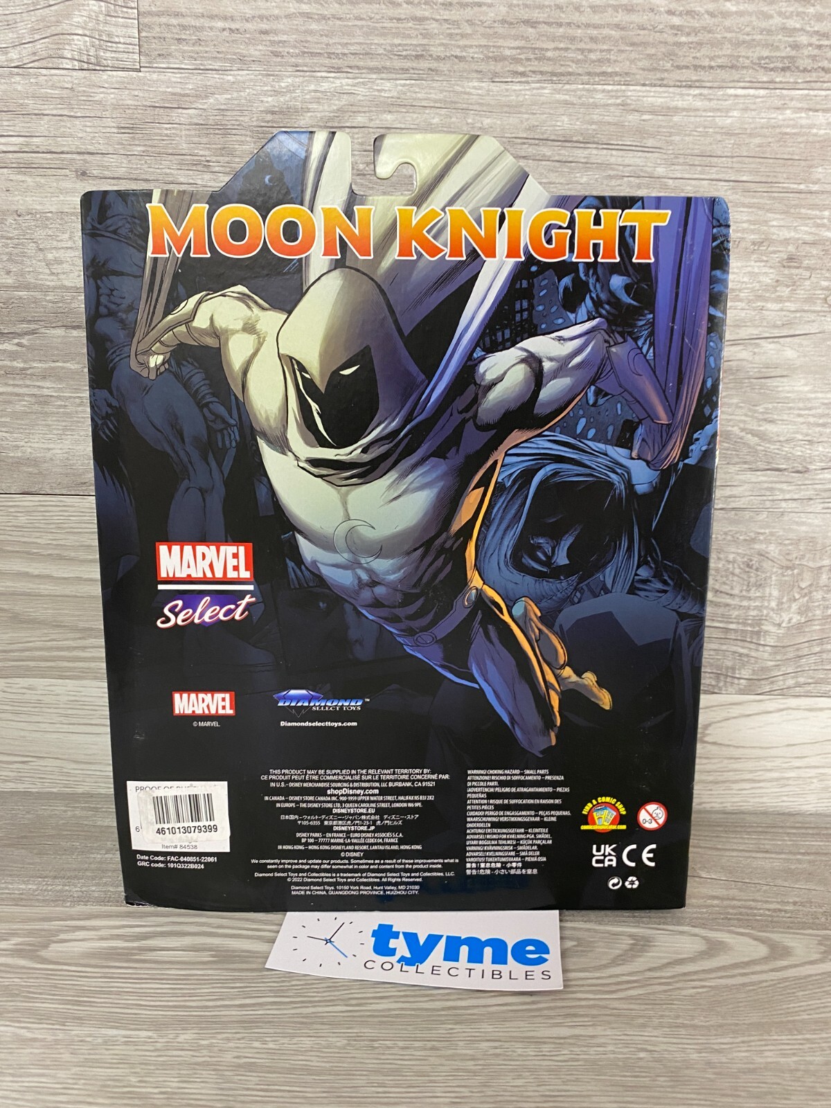 Moon Knight 7 Inch Action Figure Marvel Select Disney Exclusive Shelf Wear