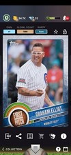 GRAHAM ELLIOT 2015 First Pitch Topps BUNT Digital Card Chicago Cubs Celeb Chef