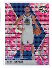 19-20 Mosaic Pink #80 Klay Thompson Base Warriors