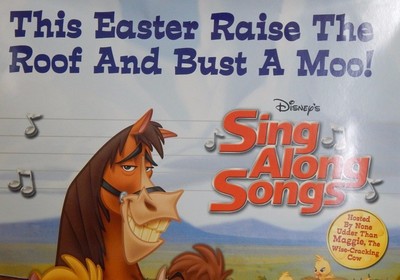 Disney Sing Along Songs Home on the Range Little Patch of