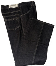 Vintage Genuine Roebucks FlexJeans for Men 34 30 Black Denim Made in USA NWT
