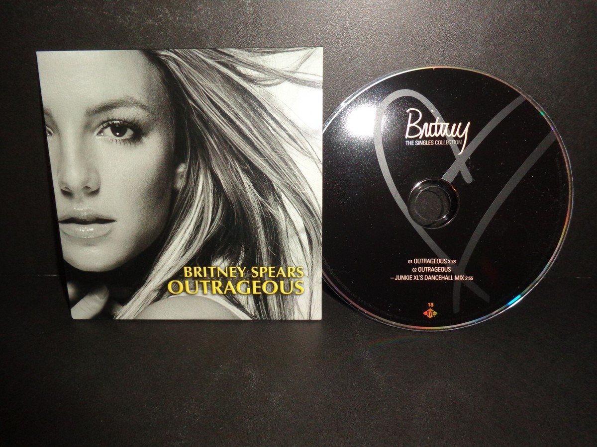 OUTRAGEOUS by BRITNEY SPEARS-Rare Collectible CD w/ Junkie XL