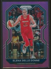 Elena Delle Donne 2021 Panini Prizm WNBA Purple Prizm #81 /99