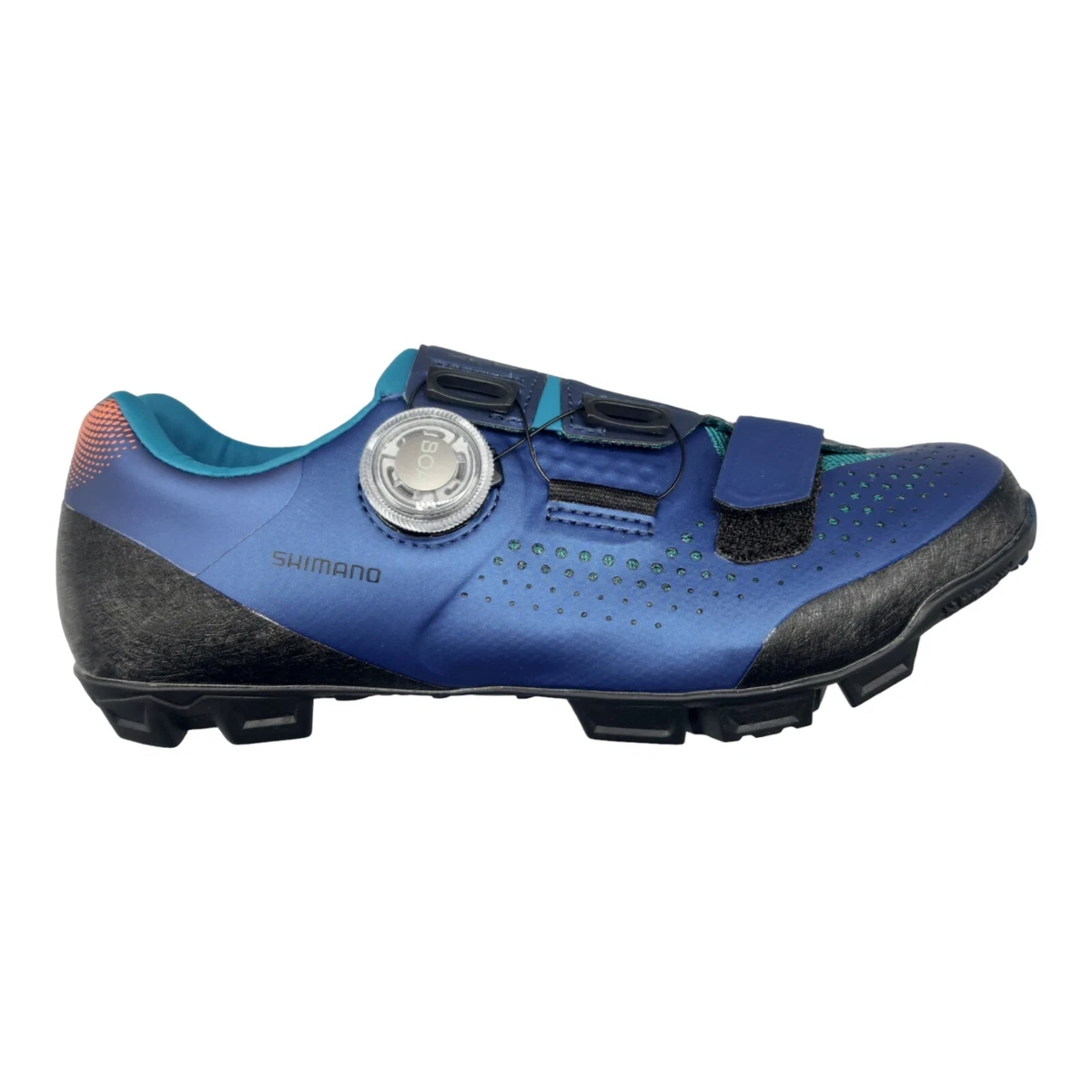 Shimano Sh XC5 MTB SPD Shoes Blue Size 37 Ladies Michelin XC501