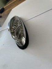 Fregio emblema aquila parafango metallo cromato universale moto custom e harley