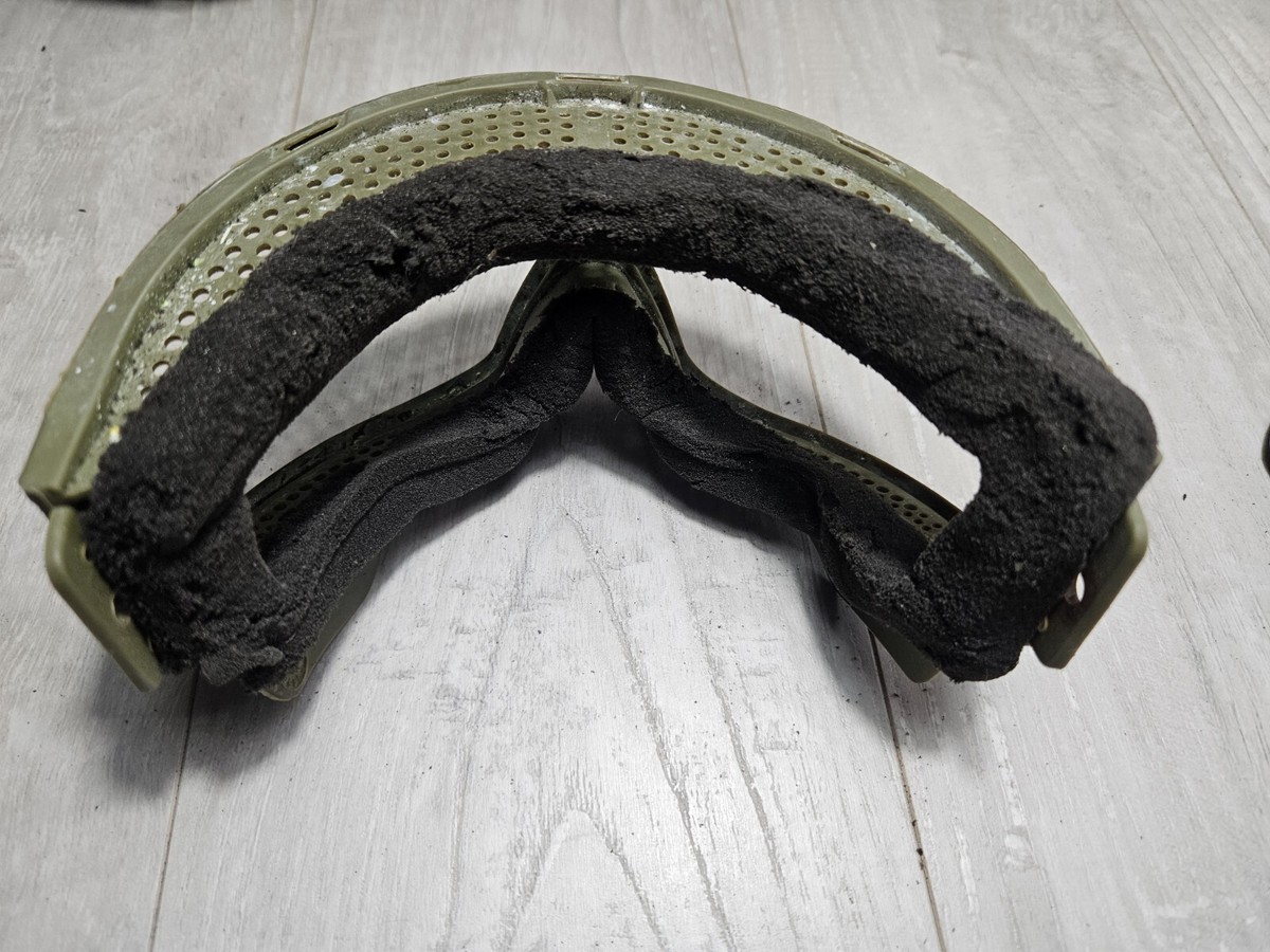 Masque De Paintball JT Proflex Clear - Montures Fines Noires - Modèle Flex 8 - Occasion