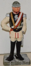English Maker 1990's Metal, German Officer in White Jacket c.1900 Stadden