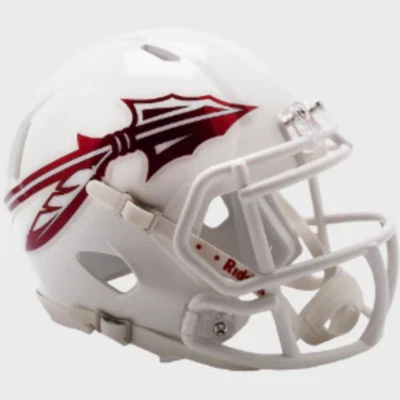 Florida State Seminoles NCAA Mini Speed Football Helmet White - NCAA.