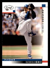 2003 Leaf  #183 Kazuhisa Ishii Los Angeles Dodgers