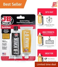 KwikWeld Pro 10oz Steel Reinforced Epoxy Twin Pack for Durability & Versatility