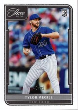 2022 Panini Three and Two #132 Tylor Megill RC /99 - NM-MT