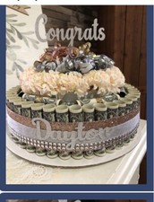 Money Cake Customized For Any Occasion Baby Wedding Anniversary Birthday Pics