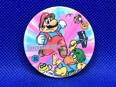Super Mario Brothers Troopa  BROS 1985 menko card Nintendo Japanese rare  F/S
