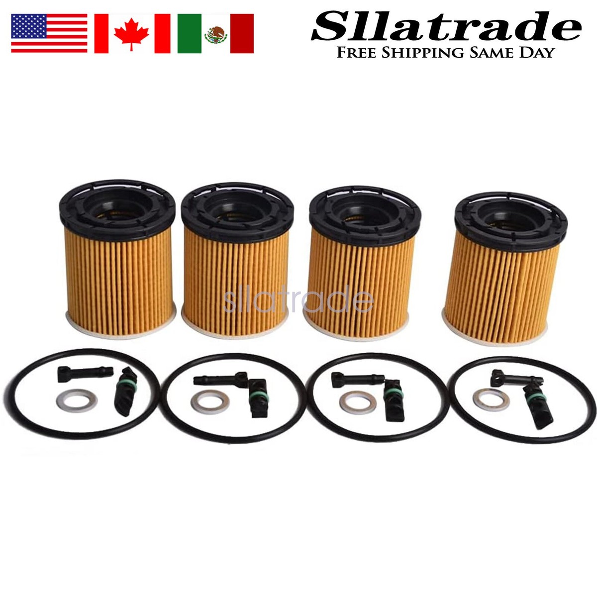 Engine Oil Filter with Seals Pack 263502M000 For HYUNDAI VENUE